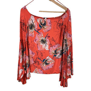 Free People We The Free Birds Of Paradise Top Womens Size S Boho Retro Hippie